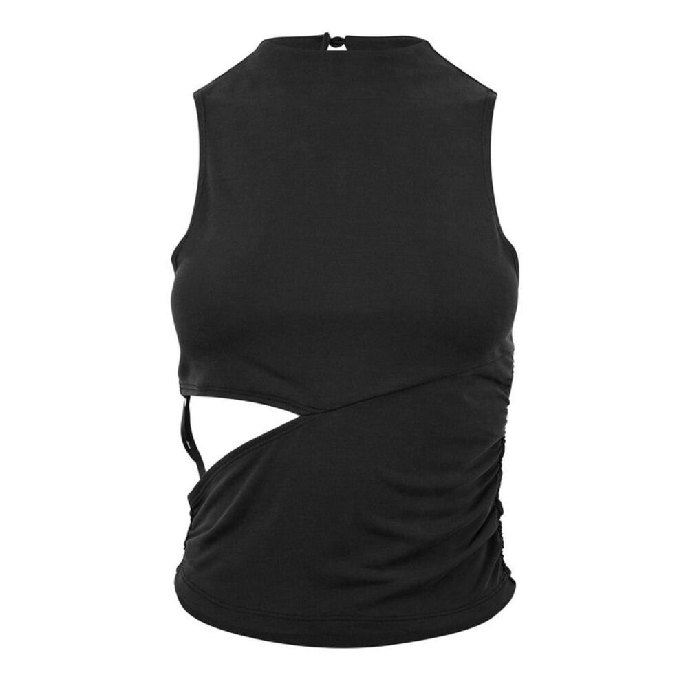 Jack Wills Womens/Ladies Cut Out Slim Tank Top / Black